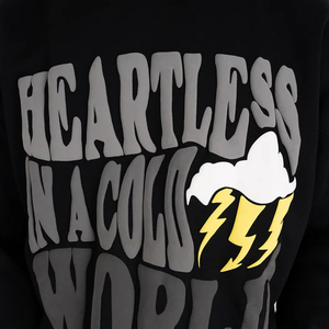 Sweat-shirts amples en coton lourd de 450 g/m², à épaules tombantes, sans cordon, personnalisables avec impression DTF, sérigraphie, logo en relief - Product Image 2
