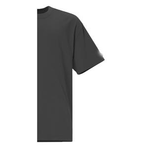 เสื้อยืดแขนสั้นคอกลมไซส์ใหญ่สำหรับผู้หญิง ผ้าฝ้ายออร์แกนิค 100% ระบายอากาศได้ดี เป็นมิตรกับสิ่งแวดล้อม สีเทา สไตล์ลำลอง - Product Image 5