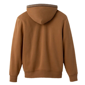2025 gran oferta nueva llegada suéter bordado Sudadera con capucha estilo único transpirable invierno Color sólido polar 100% bolsillo de algodón - Product Image 3