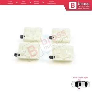 BWR1217-2 4 Pieces Window Regulator Repair <b>Clips</b> Front Door for Cruze MK1 2008-2016 Volt MK1 2010-2015 95382556 - Product Image 6
