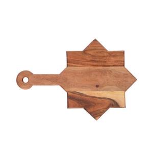 Tabla de cortar de madera de mango hecha a mano, tabla de cortar decorativa de cocina de diseño moderno de estilo único - Product Image 4