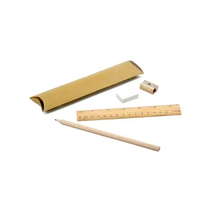 Set Scolastico Ecologico Riciclato Mido, Accessori Verdi per Matematica - Product Image 1