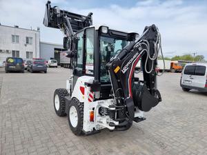 Retroexcavadora de Hidromek 62SS a la venta, retroexcavadora de ruedas, cargador aprobado por la CE EPA con accesorio de retroexcavadora de carga frontal, Envío Gratis - Product Image 2