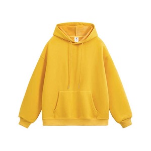 Vente en gros de sweat à capuche pull-over pour hommes en coton mélangé personnalisé de haute qualité sweat-shirt mince surdimensionné avec une longue longueur unisexe design vierge - Product Image 1