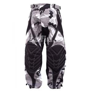Venta al por mayor personalizado sublimado de cintura alta 100% algodón Casual ligero recto hombres pantalones de Paintball con relleno - Product Image 1