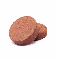 30 mm Coco Coir Disque Tourbe pour la Plantation/Cocopeat Granulés/Coco Cubes Semis Bloc de Sol de l'Inde pour les Plantes et le Jardinage