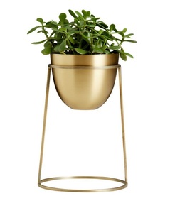 Jardinière en métal galvanisé à 3 pots avec plateau à poignée, jardinière rustique pour plantes aromatiques et fleurs, pour la maison, le jardin, vente en gros - Product Image 2