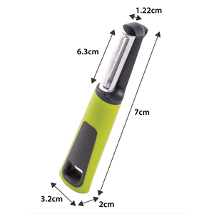 Stainless Steel Vegetable Peeler Non Slip Handle Fruit Potato Peeler <b>Kitchen</b> <b>Gadget</b> For Home Cooking - Product Image 2