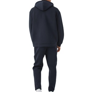 ชุดวอร์มผู้ชายสั่งตัดคุณภาพสูงสำหรับฤดูหนาว ทรงปกติ ผ้าฝ้าย 100% ระบายอากาศได้ดี ดีไซน์ 2 in 1 รุ่นปี 2026 - Product Image 4