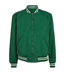 Chaqueta Bomber de Alta Calidad con Logotipo Personalizado, Estilo Casual Urbano, Forro de Satén Transpirable, para Invierno, Tallas Grandes, Venta al Por Mayor - Product Image 1