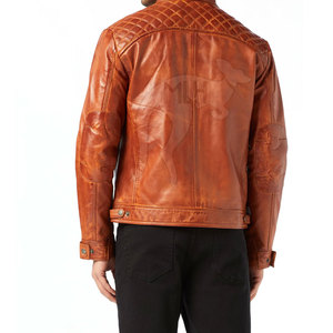 Breathable <b>Winter</b> Warm Men <b>Leather</b> <b>Jacket</b> Casual Wear Men <b>Leather</b> <b>Jacket</b> In Reasonable Price - Product Image 3