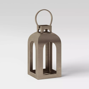 Vente chaude Aluminium Moulé Bougeoir avec Verre Votive Meilleur Vendeur Extérieur Suspendu Bougie Lanterne Votive pour la Décoration de Mariage - Product Image 2