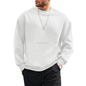 Meilleure tenue hommes sweats à col rond unisexe différentes couleurs meilleure qualité 100% coton polaire 380gsm - Product Image 1