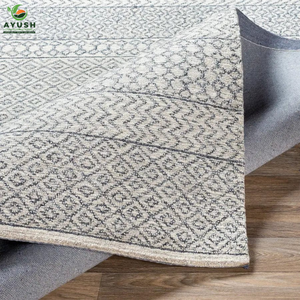 Tapis de sol en laine de luxe, tapis en laine tuftés à la main pour salon, chambre et maison - Product Image 3