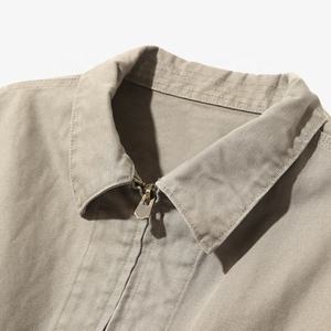 Breathable Custom Made Men Work Wear <b>Jacket</b> 100% Cotton Twill Work <b>Jackets</b> Custom Mechanics <b>Worker</b> <b>Jacket</b> Decoration Embroidery - Product Image 3