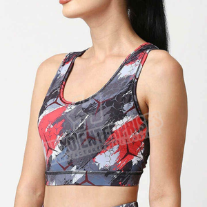 Soutien-gorge de sport professionnel pour femmes avec logo personnalisé Soutien-gorge de sport de haute qualité avec fonction respirante Meilleur nouveau design - Product Image 1