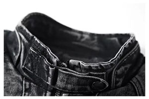 2025 nouveaux hommes hiver mode déchiré Denim veste pour hommes Jean Style veste en gros et vestes personnalisées pour hommes - Product Image 4