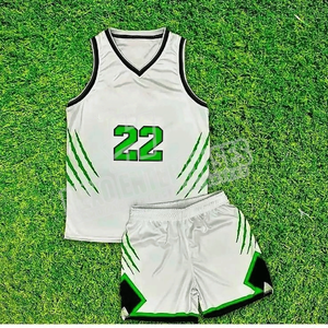 Camiseta de baloncesto de poliéster 100% hecha a medida, uniforme transpirable recién llegado para conjunto de talla grande, estilo hecho en Pakistán - Product Image 2