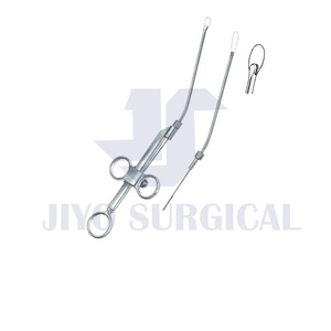 Paslanmaz çelik <span class=keywords><strong>krause</strong></span>-vosspolypus Snares kulak forseps, yakın ucu, uzunluk 18.5 cm/aletleri/paslanmaz çelik - Product Image 3