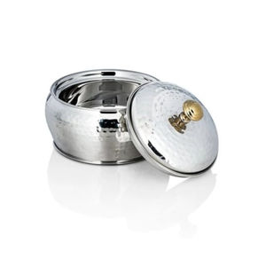 การออกแบบแฟนซีตกแต่งโต๊ะเสิร์ฟอาหารหม้อไฟ Chaffing จานอุ่นอาหารบุฟเฟ่ต์จานแสดงโดยซัพพลายเออร์อินเดีย - Product Image 5