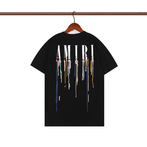 Camiseta personalizada de manga corta con cuello redondo y logotipo personalizado de algodón pesado 100% para hombres y mujeres con serigrafía DTG/DTF - Product Image 4