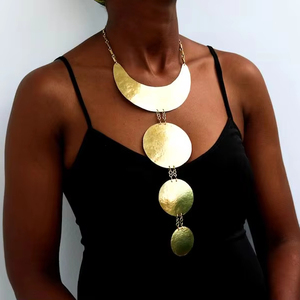 Diseño exquisito, collar con colgante de latón, uso para fiesta de boda, mejor diseñador, producto hecho a mano de alta calidad - Product Image 1