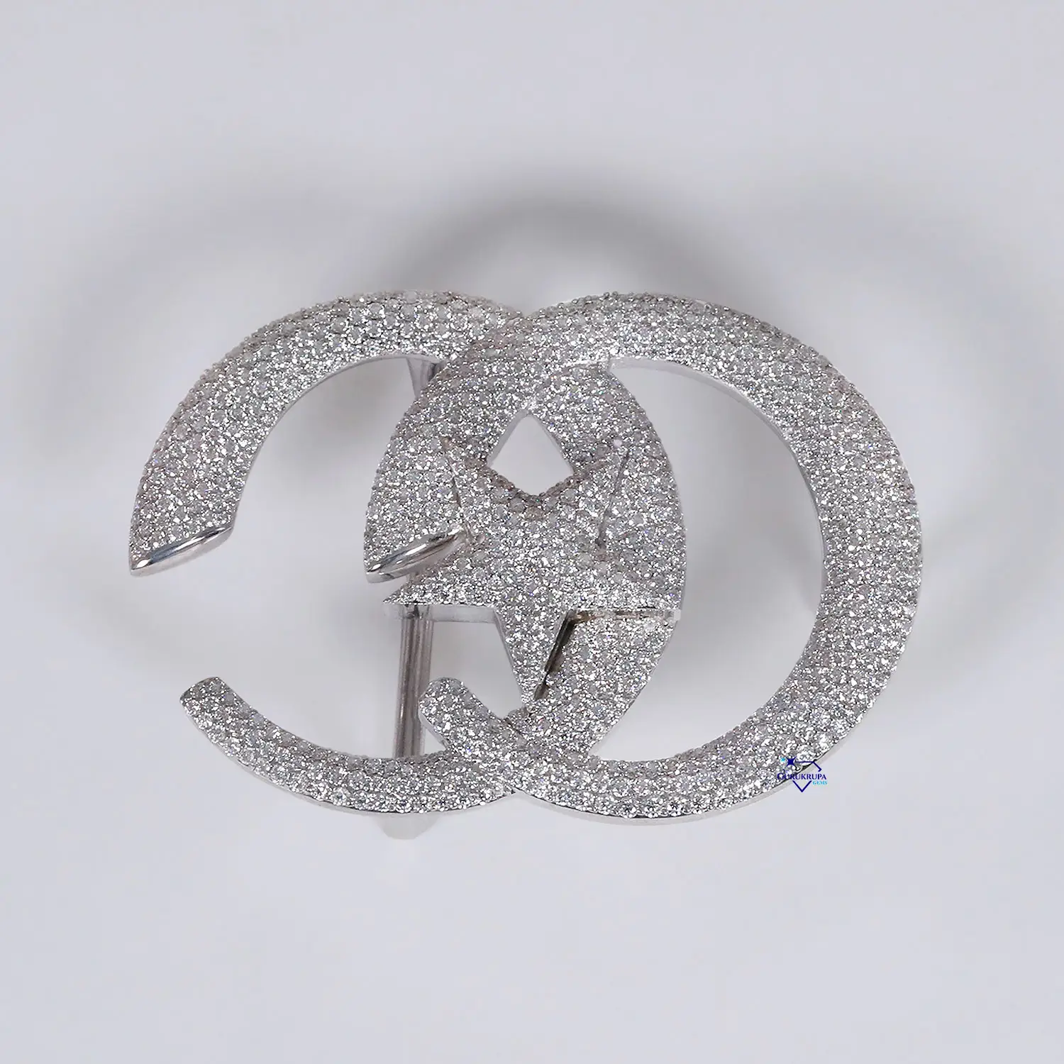 El işi elmas kemer tokaları koleksiyonu moissanite diamonds ile 925 ayar gümüş tokaları vvs netlik güzel takı