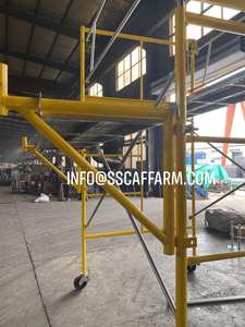 โครงเหล็กโครงด้านข้างสำหรับนั่งร้านผลิตภัณฑ์โครงรับเหล็กดีไซน์ทันสมัย - Product Image 3