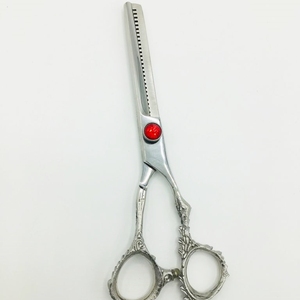 Tijeras japonesas profesionales Mango de dragón Herramienta de belleza para corte de peluquería Adelgazamiento Punta de hoja afilada Tijeras sostenibles - Product Image 5