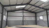 Structure en acier préfabriquée, maison préfabriquée, structure en acier personnalisée, bâtiment commercial, entrepôt, structure en acier