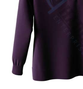 Sweat-shirt chaud à manches longues pour homme, matière solide - Product Image 6