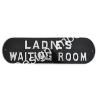 Panneau de signalisation métallique personnalisable pour buanderie, panneaux décoratifs en métal, panneaux généraux en métal, panneaux personnalisés en aluminium moulé, vente chaude aux meilleurs prix