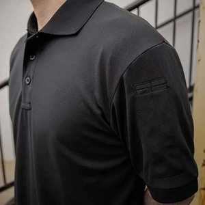 เสื้อเชิ้ตทำงานคุณภาพสูง ผ้าฝ้าย 100% ขายส่ง ราคาถูก คุณภาพดี เสื้อโปโลสีดำ - Product Image 5