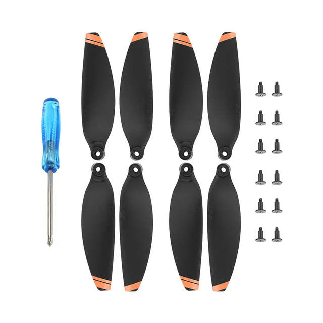 Light Weight Replacement Propellers with Screws Spare Part Propeller Blades Drone Accessories for D J I Mavic Mini 2
