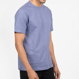 Camiseta de Manga Corta de Alta Calidad para Hombre, Camiseta de Verano de Media Manga con Cuello Redondo, Camiseta Básica y Ropa Superior de Color Sólido Simple - Product Image 5