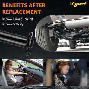 Vypart Nouveau Kit 2 pièces 37316 Amortisseur de suspension arrière à ressort hélicoïdal pour Honda Odyssey 2005-2017 pour Honda Accord Mitsubishi - Product Image 5