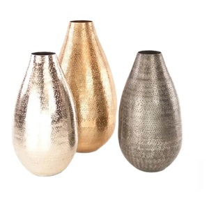 White Flower Table galvanized <b>Vase</b> Wholesale Manufacturer Made in India High Quality Bulk Quantity Modern New Designs Commercial - Product Image 6