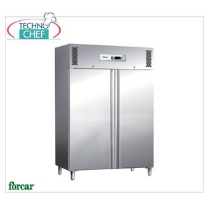 Refrigerador Comercial Forcar GN1200TN de 2 Puertas para Cocina, 1104 Litros, Temperatura Ventilada +2/+8C - Product Image 1