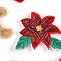 Patchs brodés personnalisés, patchs à sequins, patchs fleurs à paillettes, patchs brodés