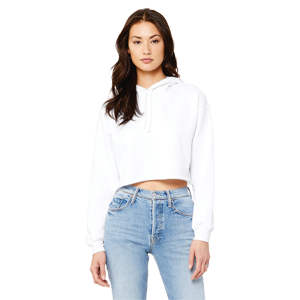 2024 Winter New High Quality Custom Logo <b>Sweat</b> Pullover Hoodie for Women Cotton Crop <b>Top</b> with OEM Hoodies - Product Image 6