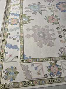 พรมปักลายอูชักคุณภาพสูง ดีไซน์สวยงามทันสมัย เหมาะสำหรับห้องนั่งเล่น โรงแรม ห้องละหมาด ทางเดิน ผลิตจากขนสัตว์และไหม สำหรับวัยรุ่น - Product Image 3