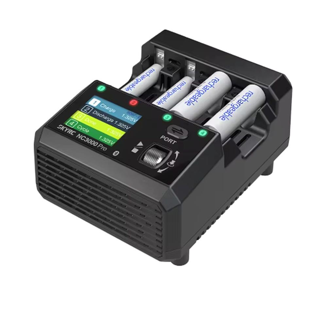 SKYRC NC3000 Pro 30W NiMH NiCD Smart AA AAA Battery Charger Discharger 4 Slot RC Model Racing