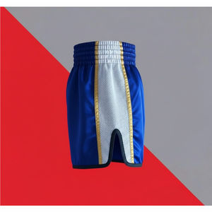 Shorts de Muay Thai et de boxe personnalisés en gros pour hommes et femmes - Shorts d'entraînement extensibles, à séchage rapide et durables - Product Image 3