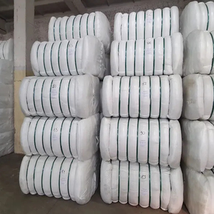 APARIENCIA BLANCA DE LARGA DURACIÓN NO ALÉRGICA 15D x 64mm FIBRA DE POLIÉSTER CONJUGADA SILICONIZADA HUECA - Product Image 2