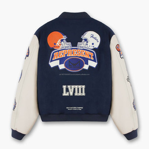OEM ODM Manufacturer Custom High Quality Supplier <b>Men</b> <b>Varsity</b> <b>Jackets</b> Letterman Custom Baseball Letterman <b>Varsity</b> <b>Bomber</b> <b>Jacket</b> - Product Image 2