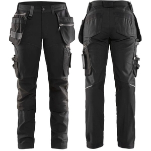Pantalons de travail cargo pour hommes en toile légère de haute qualité, résistants, personnalisables, vente en gros - Product Image 1
