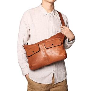 Bolso Bandolera de Piel Sintética PU Impermeable, Estilo Vintage, Gran Capacidad, para Hombre - Product Image 6
