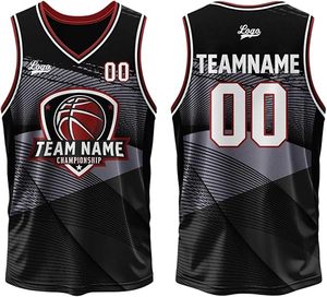 Sublimation complète Sequin Pratique Réversible Couleur Marron Logo Personnalisé Uniformes Gris Hommes Basketball Jersey Ensemble - Product Image 1