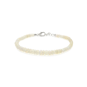 Pulsera de tenis Kelayi de plata de ley chapada en rodio con ópalo de 17 quilates - Product Image 3