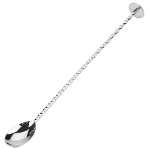 Agitador de cóctel de mango largo a precio mayorista para organizador de eventos, agitador de acero inoxidable dorado para revolver bebidas - Product Image 2